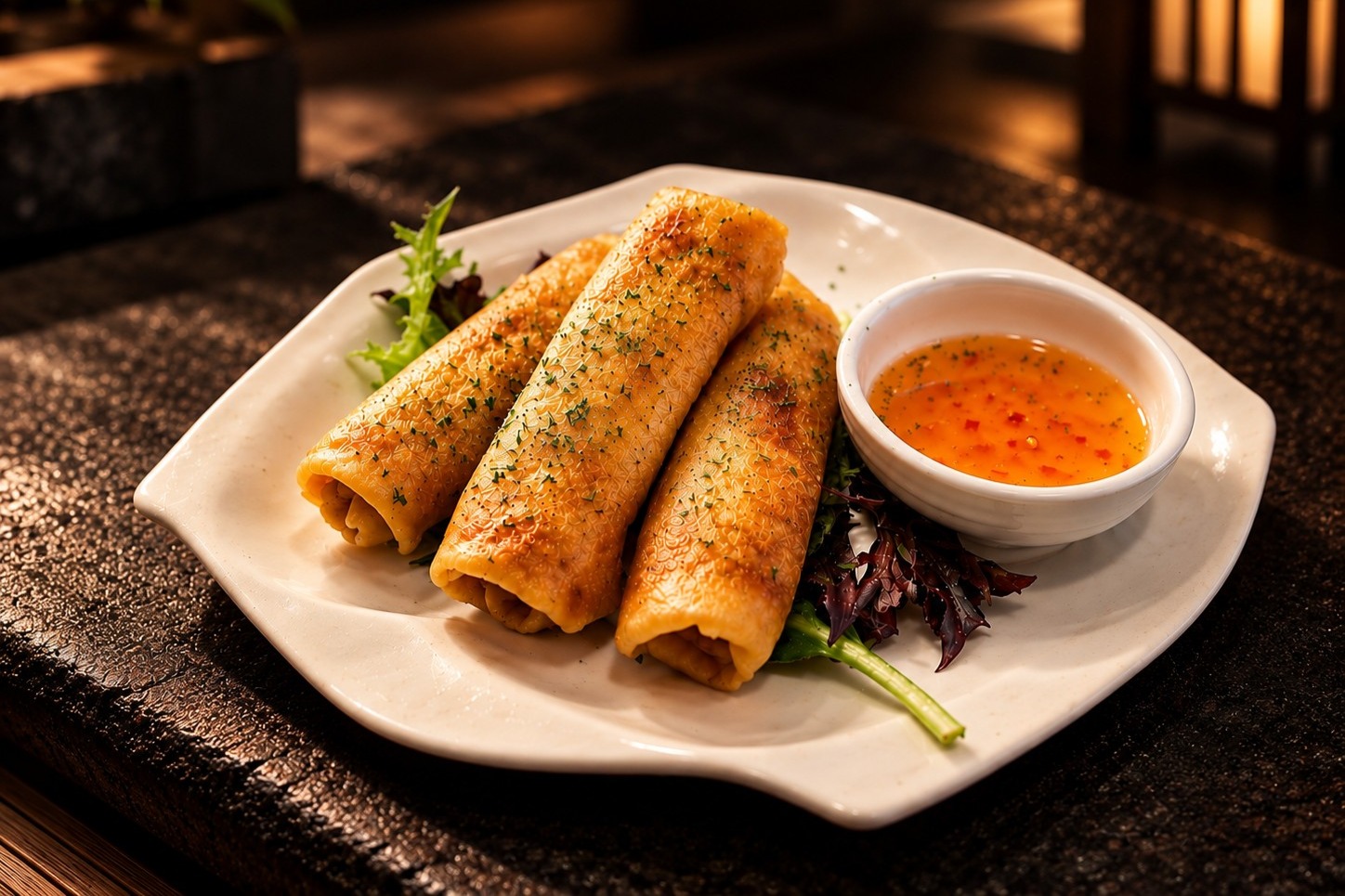 PLUM SPRING ROLL