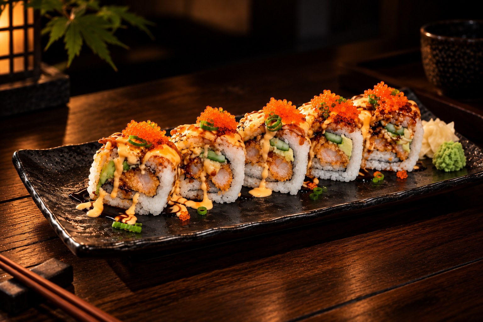 SALMON & PRAWN ROLL
